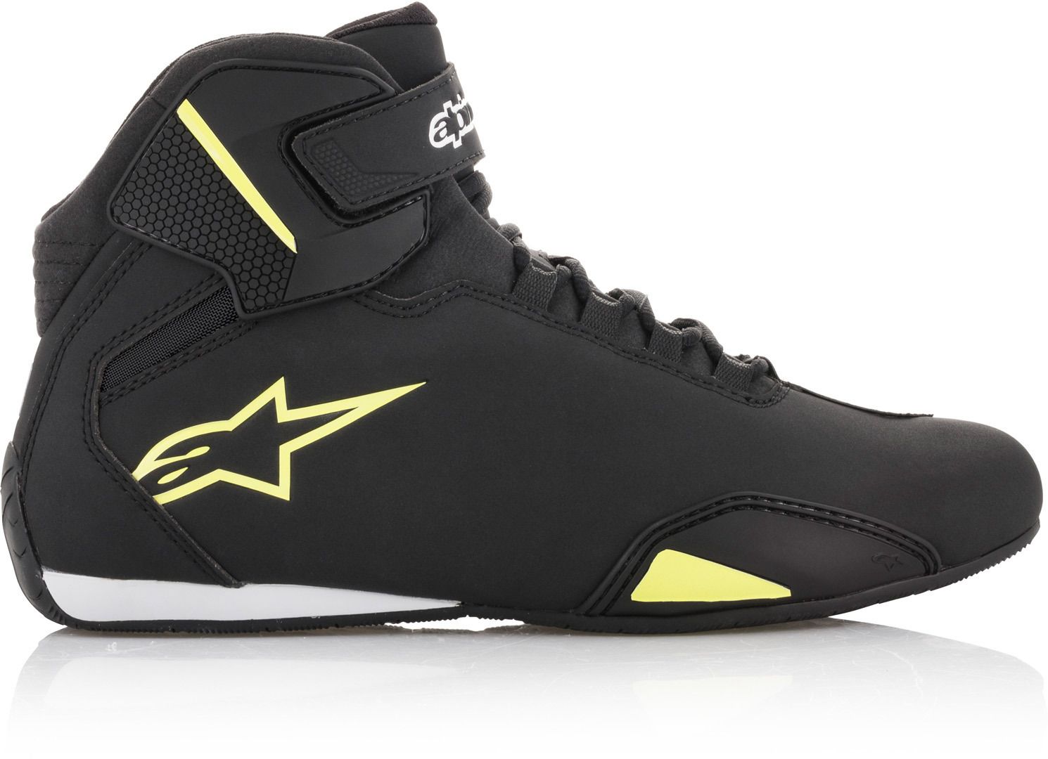 Alpinestars Sektor Black/Yellow Fluo Shoes: Delivery in 10 Days